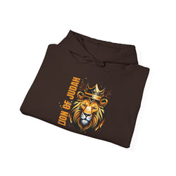 Collection of Jesus "The Lion of Judah" Unisex Heavy Blend Hoodie in a gallery layout