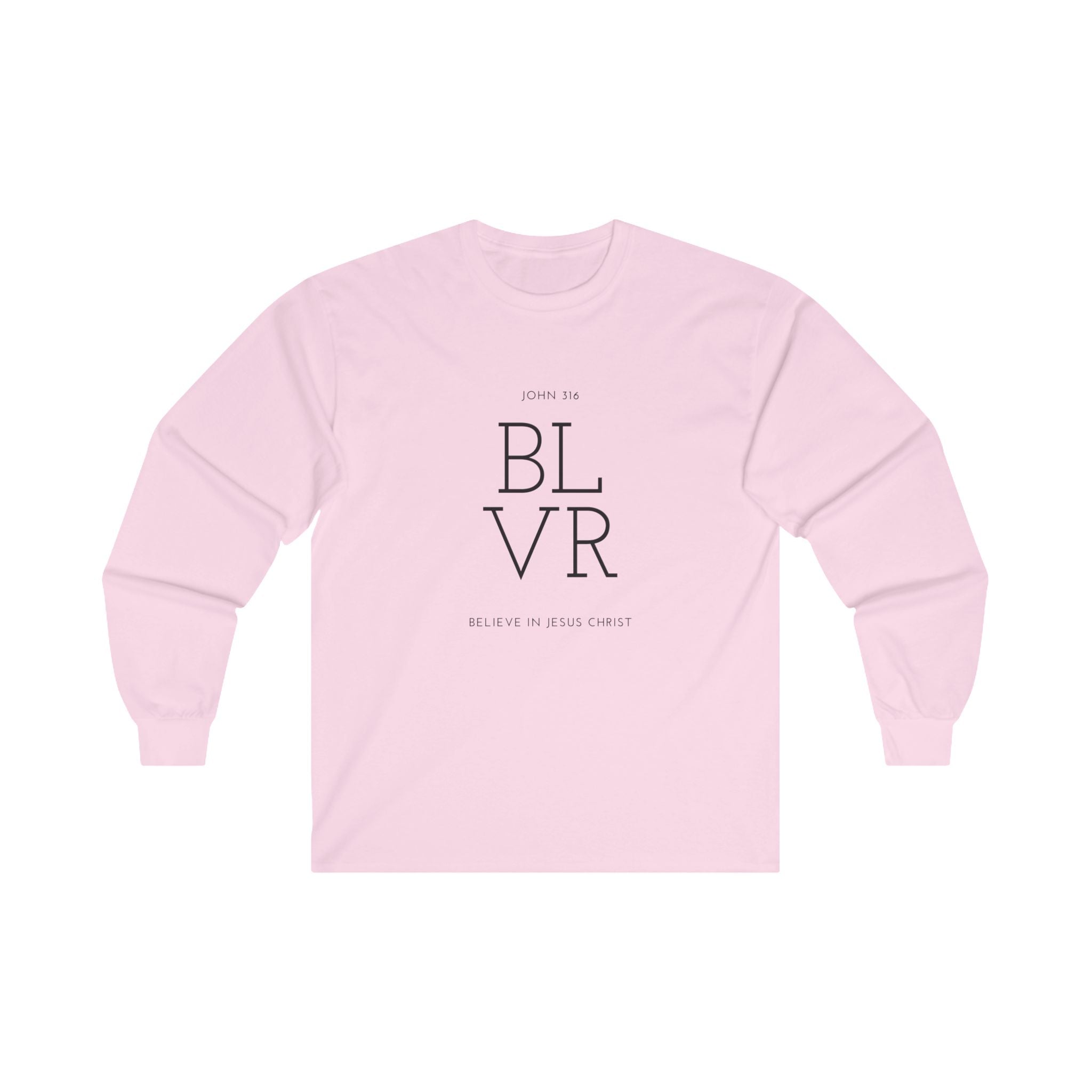 Collection of 'Believe in Jesus Christ' & 'Glory Apparel' Fashion - Unisex Long Sleeve Tee in a gallery layout