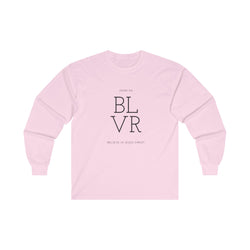 Collection of 'Believe in Jesus Christ' & 'Glory Apparel' Fashion - Unisex Long Sleeve Tee in a gallery layout