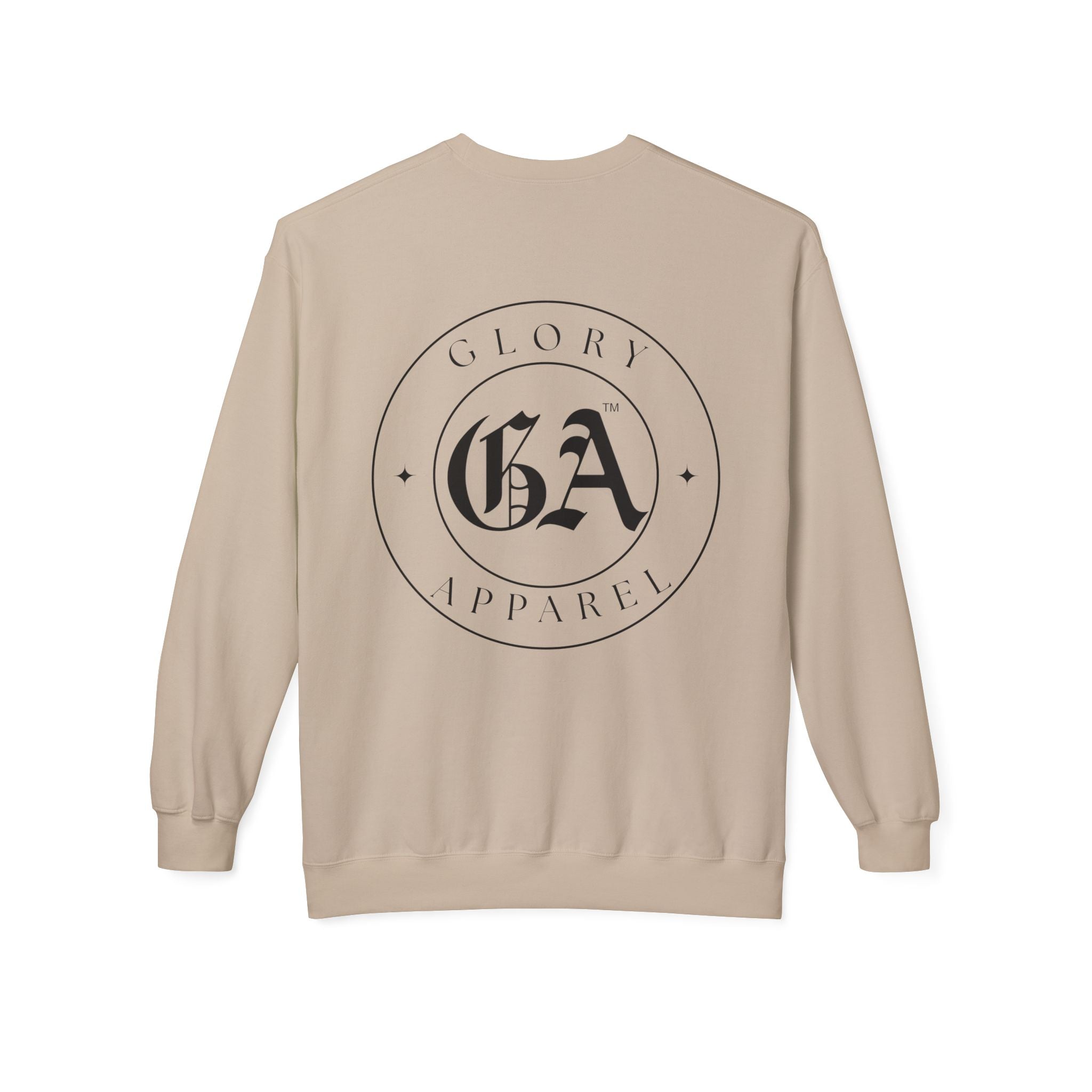 Collection of Glory Apparel Unisex Fleece Crewneck Sweatshirt in a gallery layout