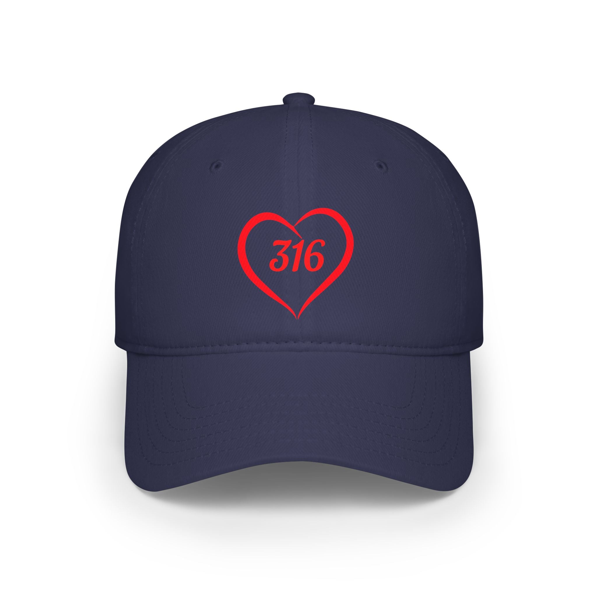 Collection of Love 316 Low Profile Baseball Cap - Casual Everyday Style in a gallery layout