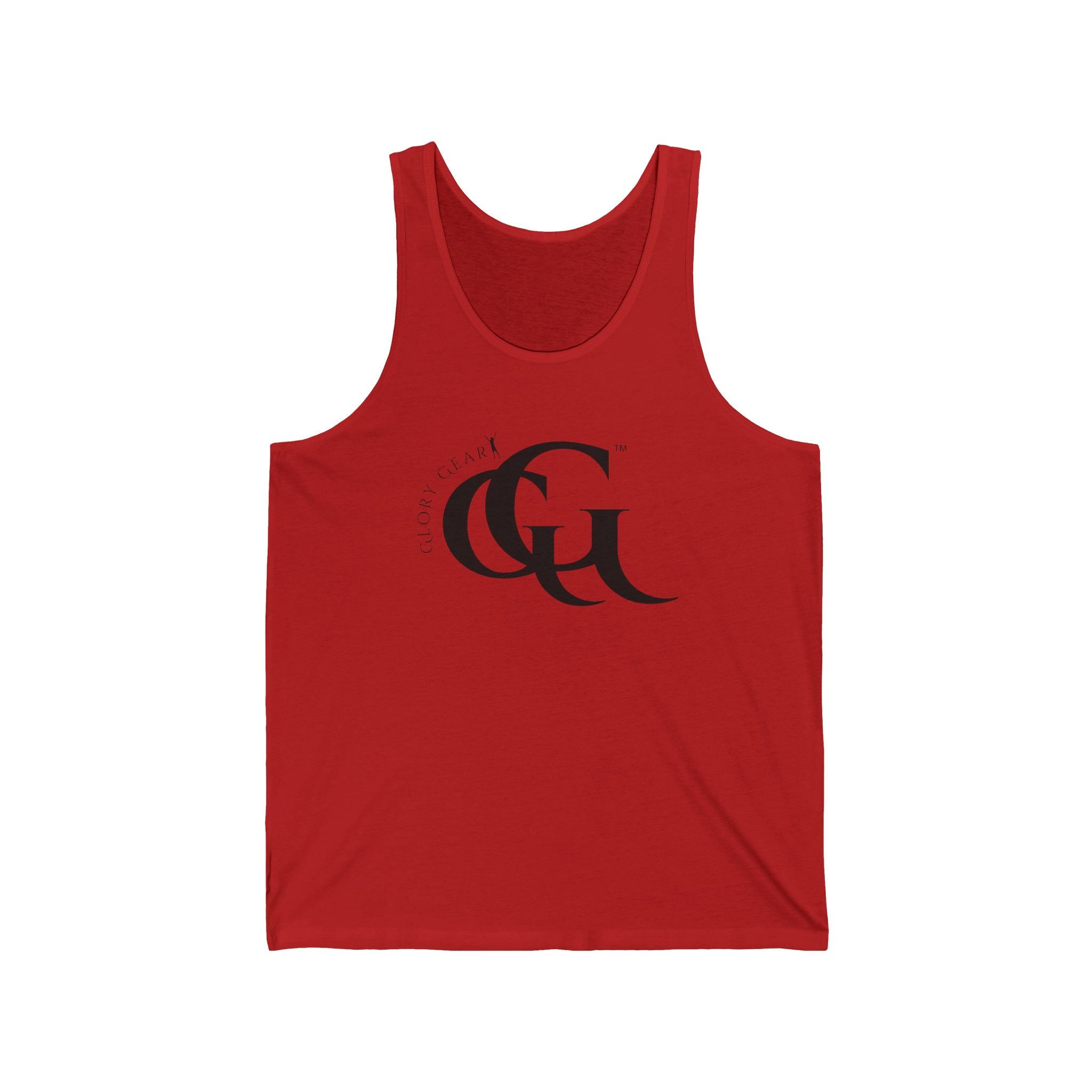 Collection of Glory Gear Unisex Jersey Tank Top - Cool Casual Wear with Stylish Logo in a gallery layout