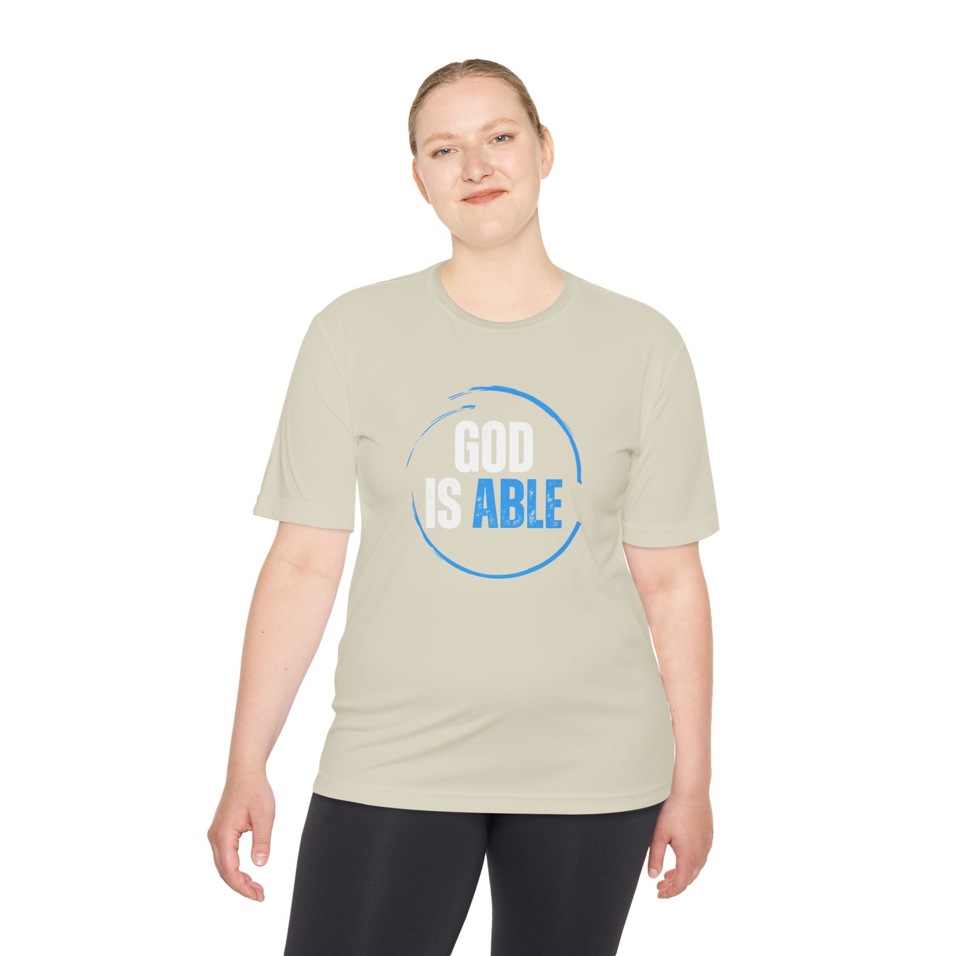 "God is Able" Unisex Moisture Wicking Tee