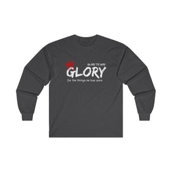 Collection of Unisex Long Sleeve Tee - 'Glory' To God - Comfortable & Stylish Apparel for All Occasions in a gallery layout