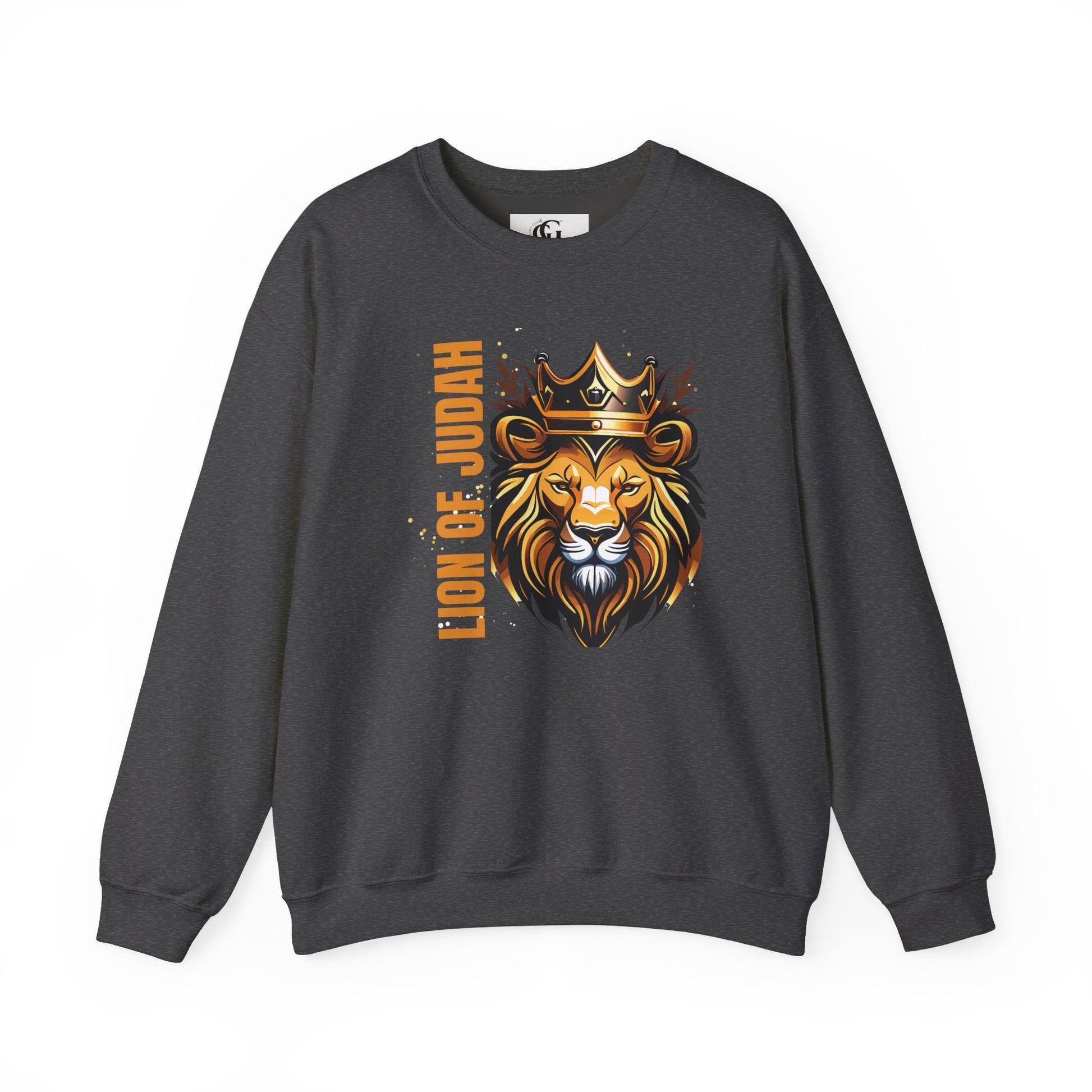 Lion of Judah Unisex Crewneck Sweatshirt - Faith-Inspired Apparel