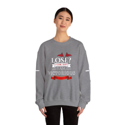 Collection of Inspirational Crewneck Sweatshirt - I AM VICTORIOUS 1 COR. 15:57 | Faith & Victory Apparel in a gallery layout