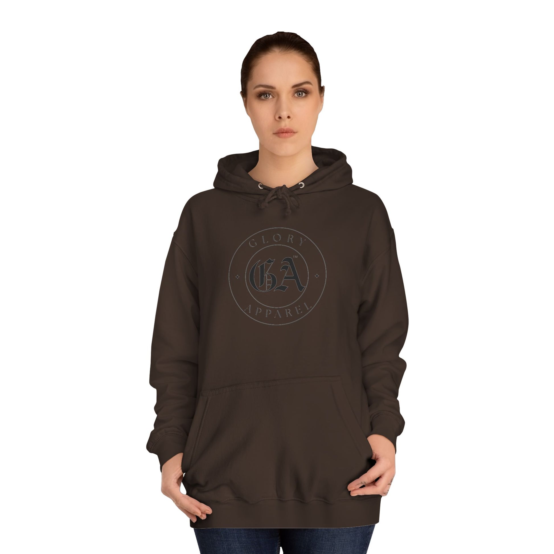 Sudadera con capucha unisex cómoda Glory Apparel: perfecta para la vida universitaria y para usar con ropa informal