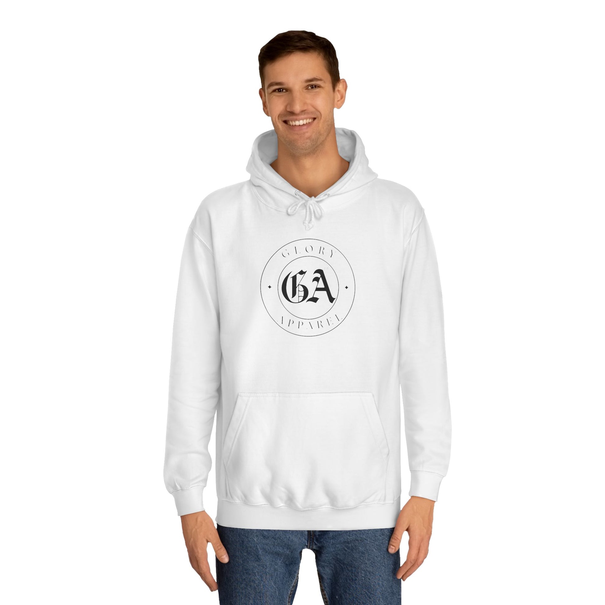 Sudadera con capucha unisex cómoda Glory Apparel: perfecta para la vida universitaria y para usar con ropa informal