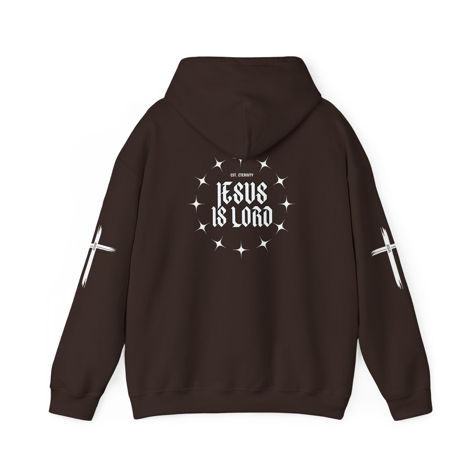 Unisex Heavy Hooded Sweatshirt - Jesus Is Lord Design