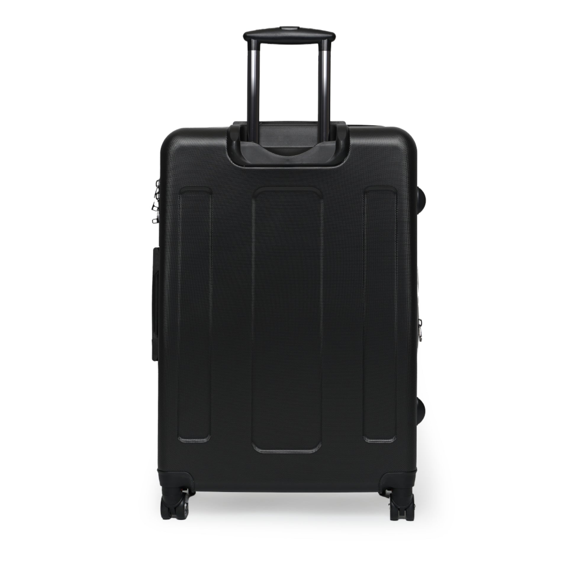 Edgy Chique Pink Suitcase - Trendy Luggage for Fashion-Forward Travelers