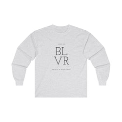 Collection of 'Believe in Jesus Christ' & 'Glory Apparel' Fashion - Unisex Long Sleeve Tee in a gallery layout