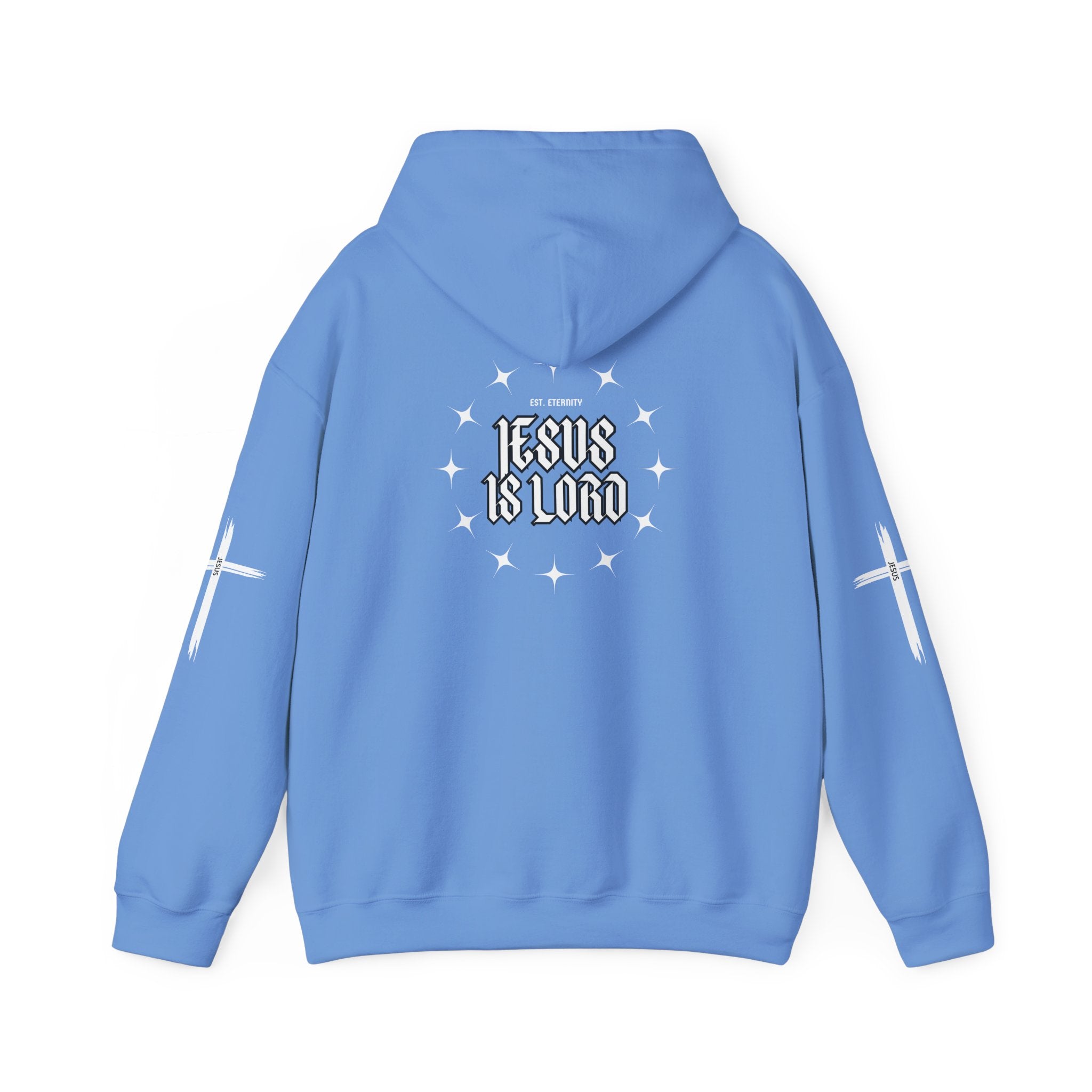 Collection of Unisex Heavy Hooded Sweatshirt - Jesus Is Lord Design in a gallery layout