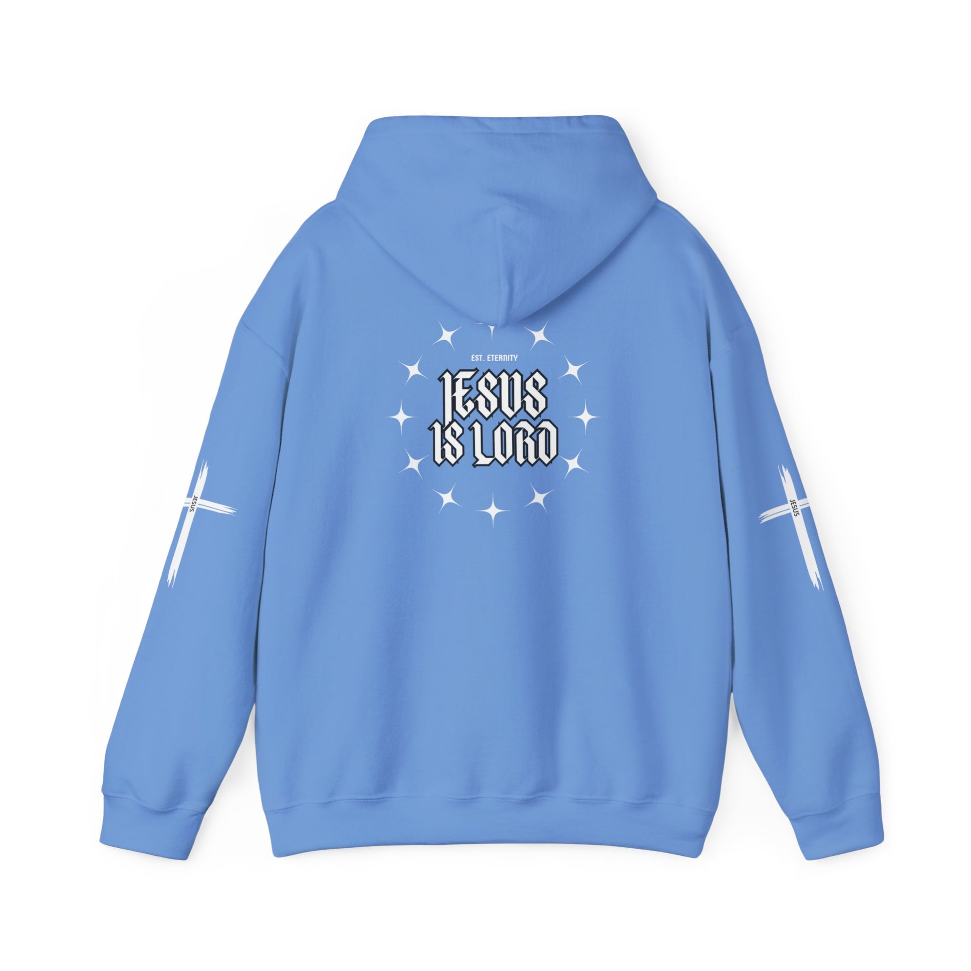 Unisex Heavy Hooded Sweatshirt - Jesus Is Lord Design