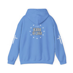 Collection of Unisex Heavy Hooded Sweatshirt - Jesus Is Lord Design in a gallery layout