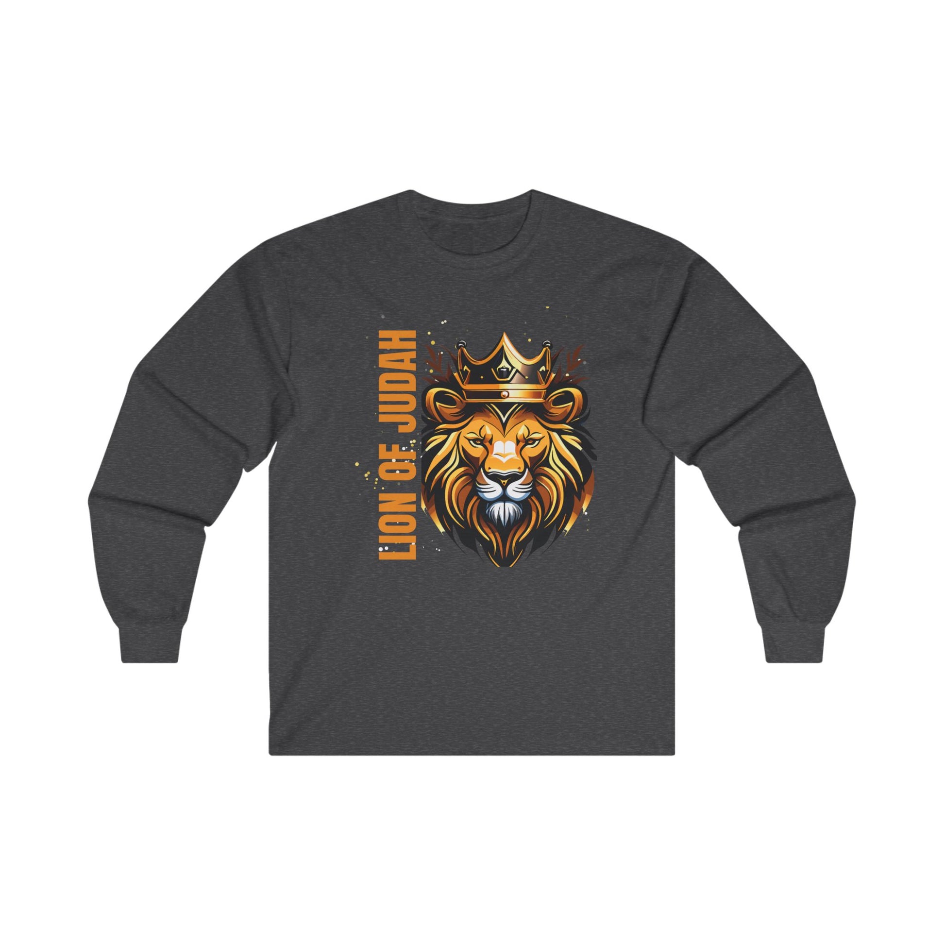 Lion of Judah Long Sleeve Tee - Unisex Ultra Cotton Shirt