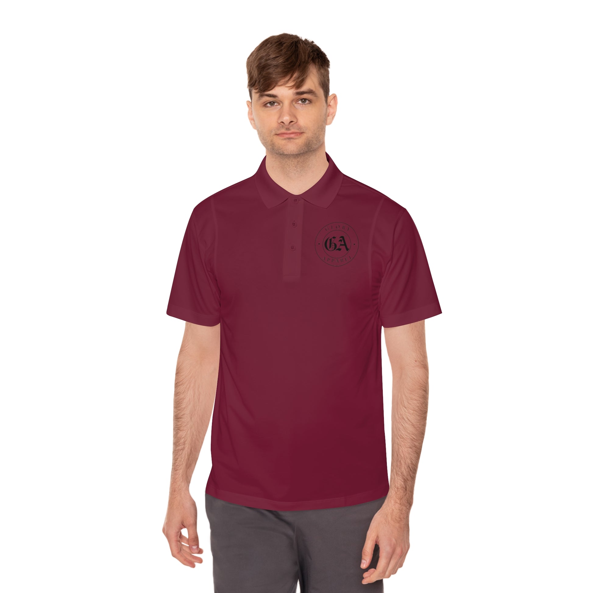 Glory Apparel Premium Men's Sport Polo Shirt - Comfortable Performance Wear for Active Lifestyles