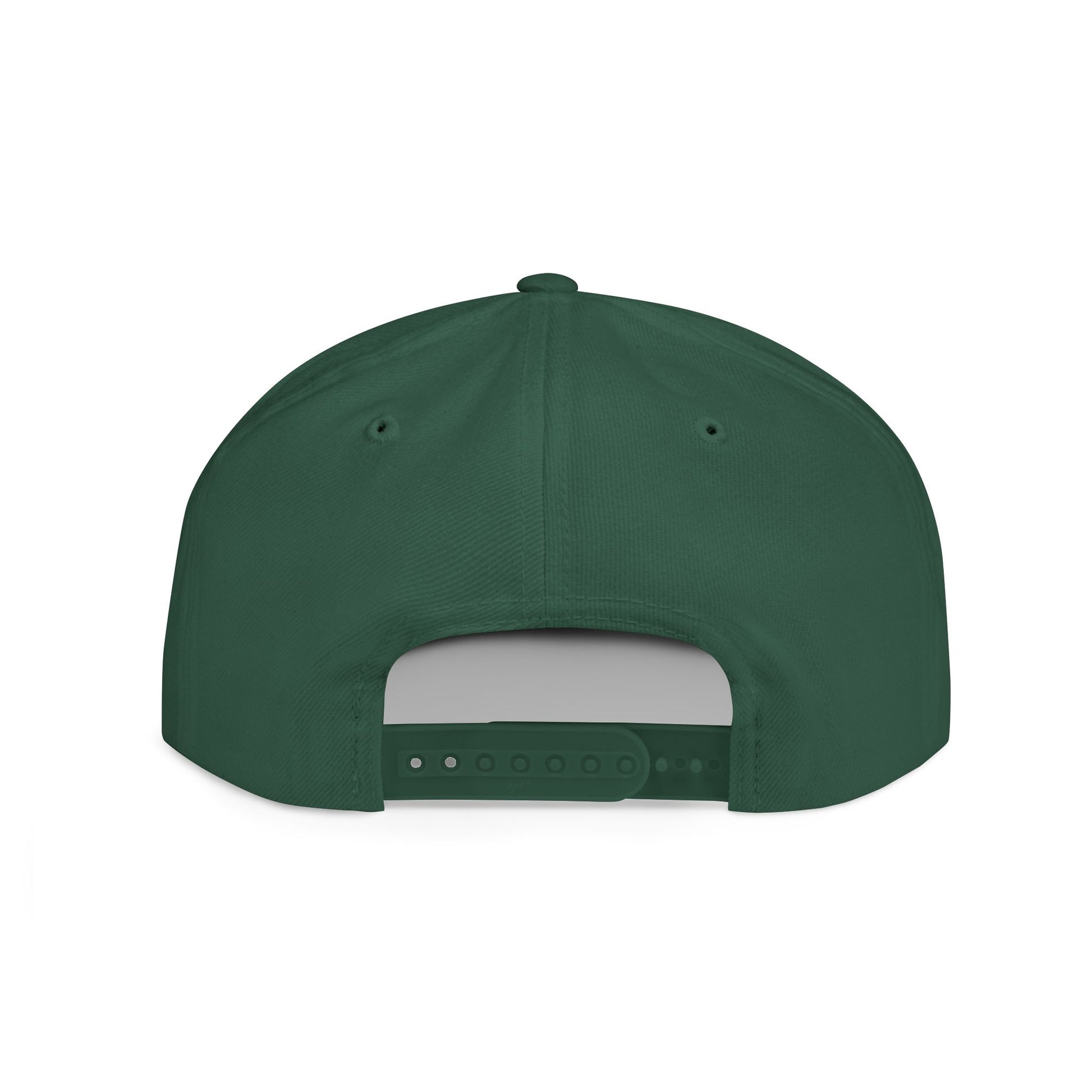 No Defeat Flat Bill Snapback Hat - Perfect for Casual Outings and Celebrations