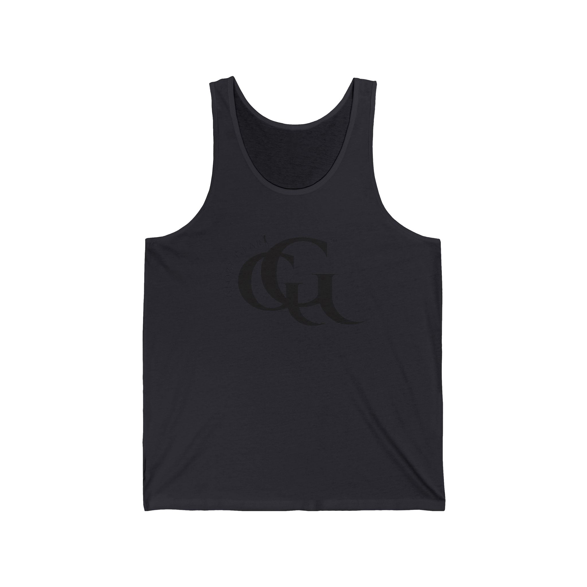 Collection of Glory Gear Unisex Jersey Tank Top - Cool Casual Wear with Stylish Logo in a gallery layout