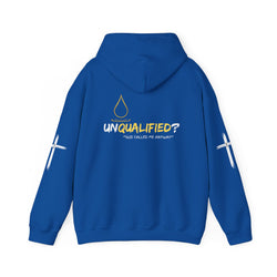 Collection of Unisex Hoodie: Unqualified? God Called Me Anyway - Faith-Inspired Apparel in a gallery layout