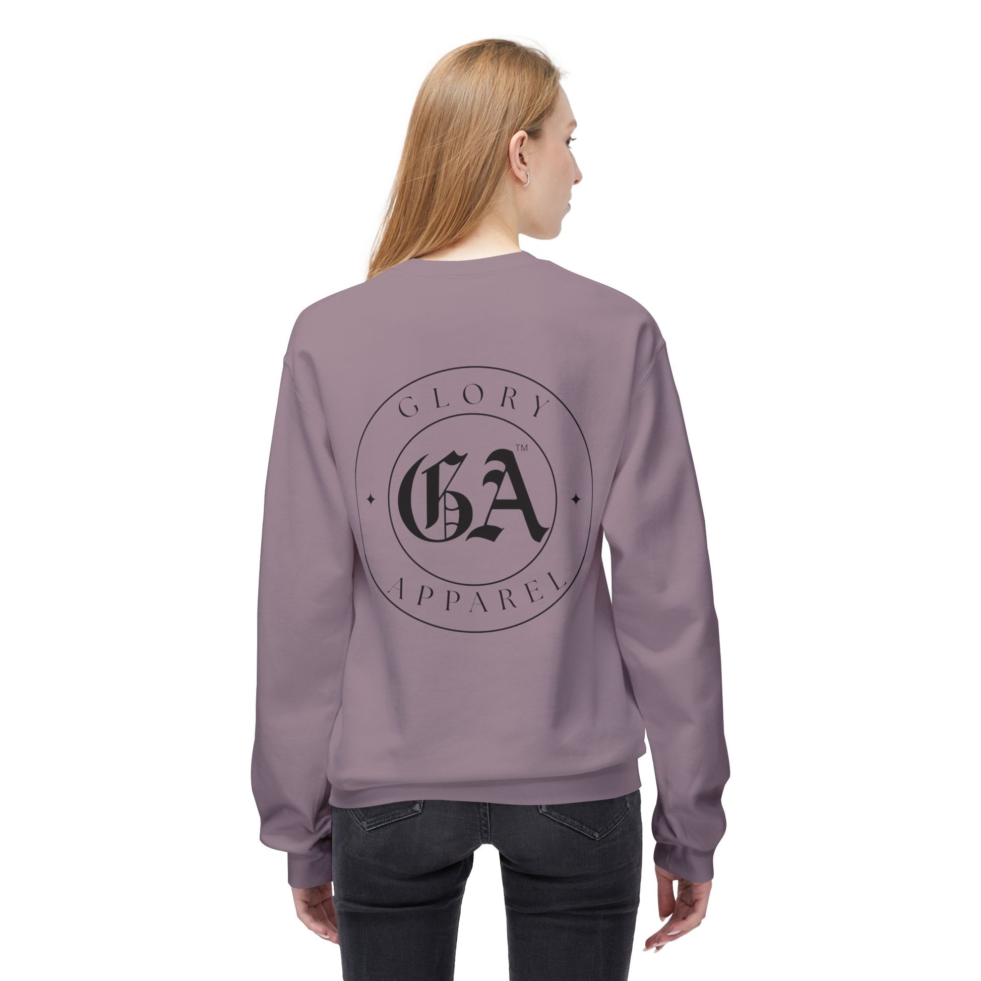 Glory Apparel Unisex Fleece Crewneck Sweatshirt