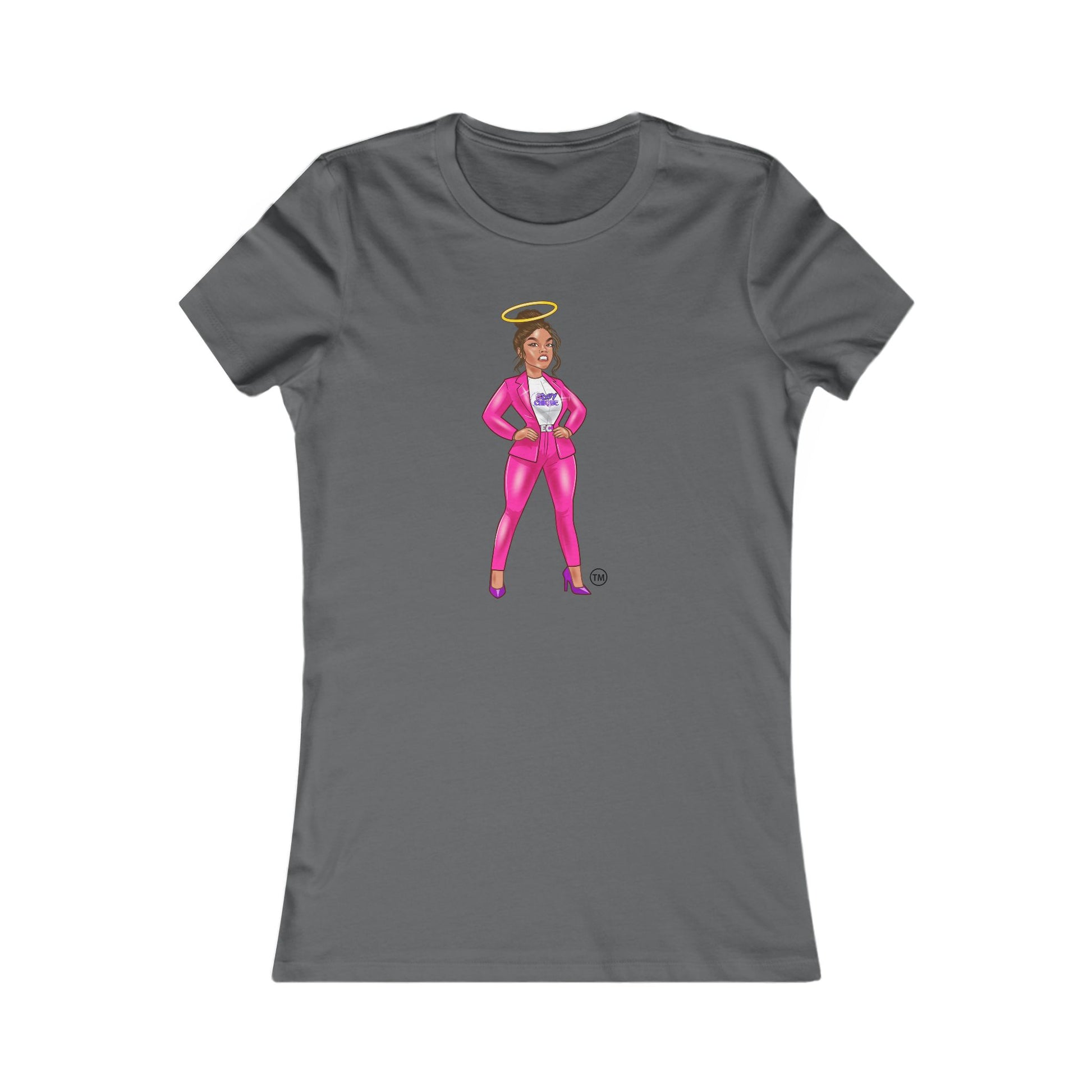 Edgy Chique Empowered Women’s Favorite Tee - Bold Graphic Tee with a Boss Lady Design