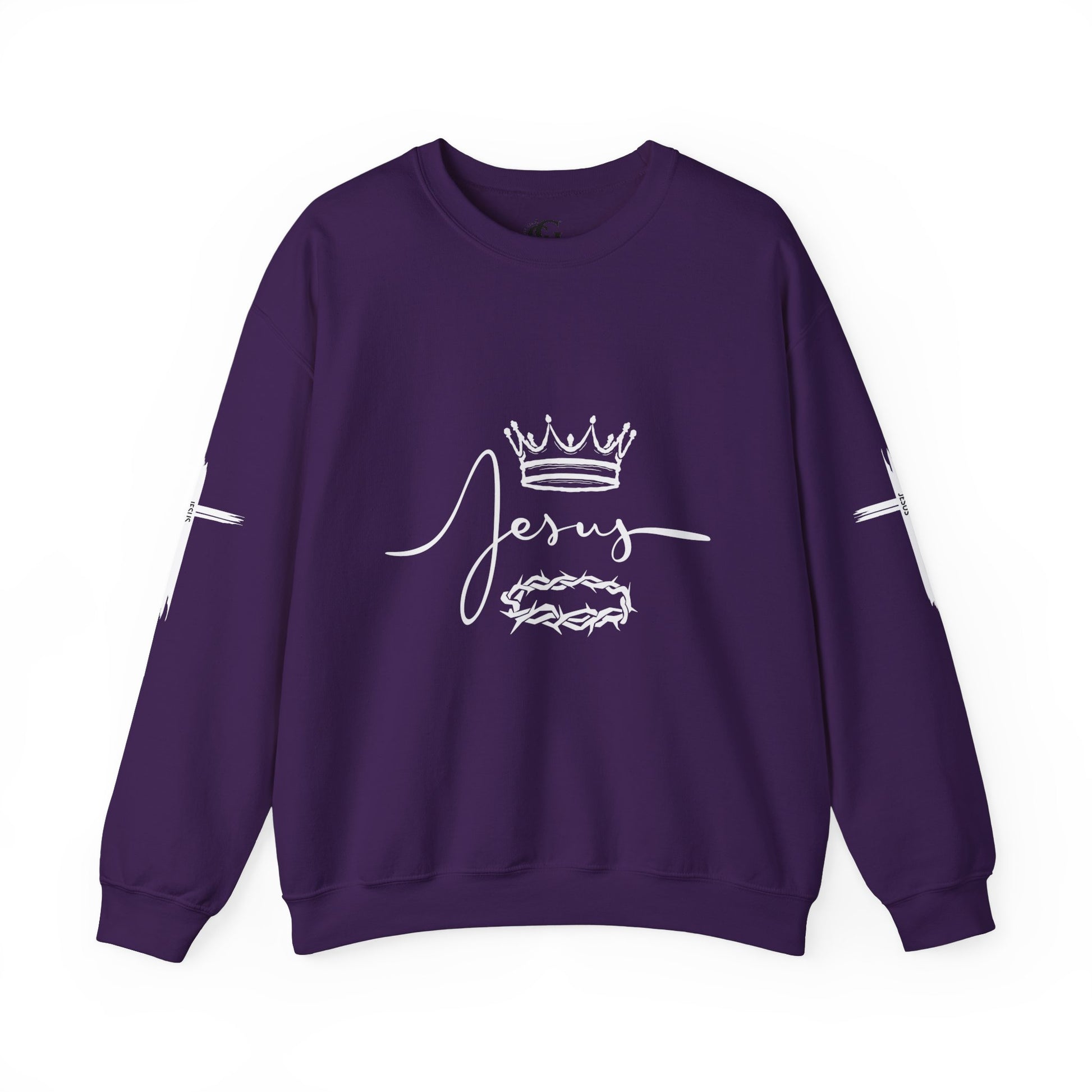 Jesus Crown & Thorns Unisex Crewneck Sweatshirt