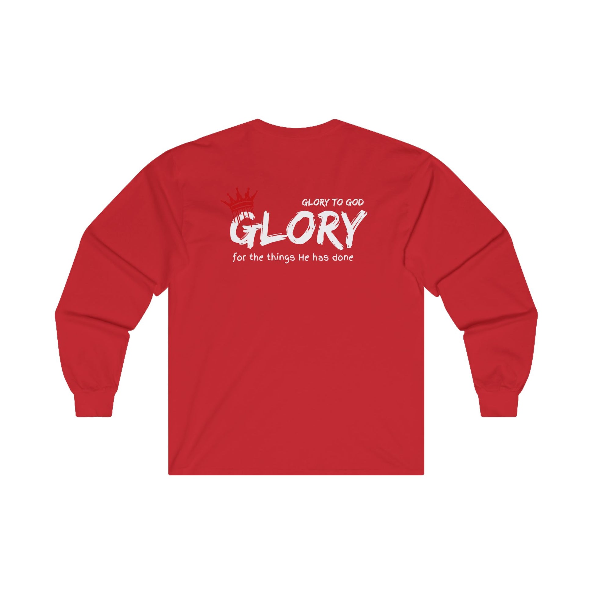 Unisex Long Sleeve Tee - 'Glory' To God - Comfortable & Stylish Apparel for All Occasions