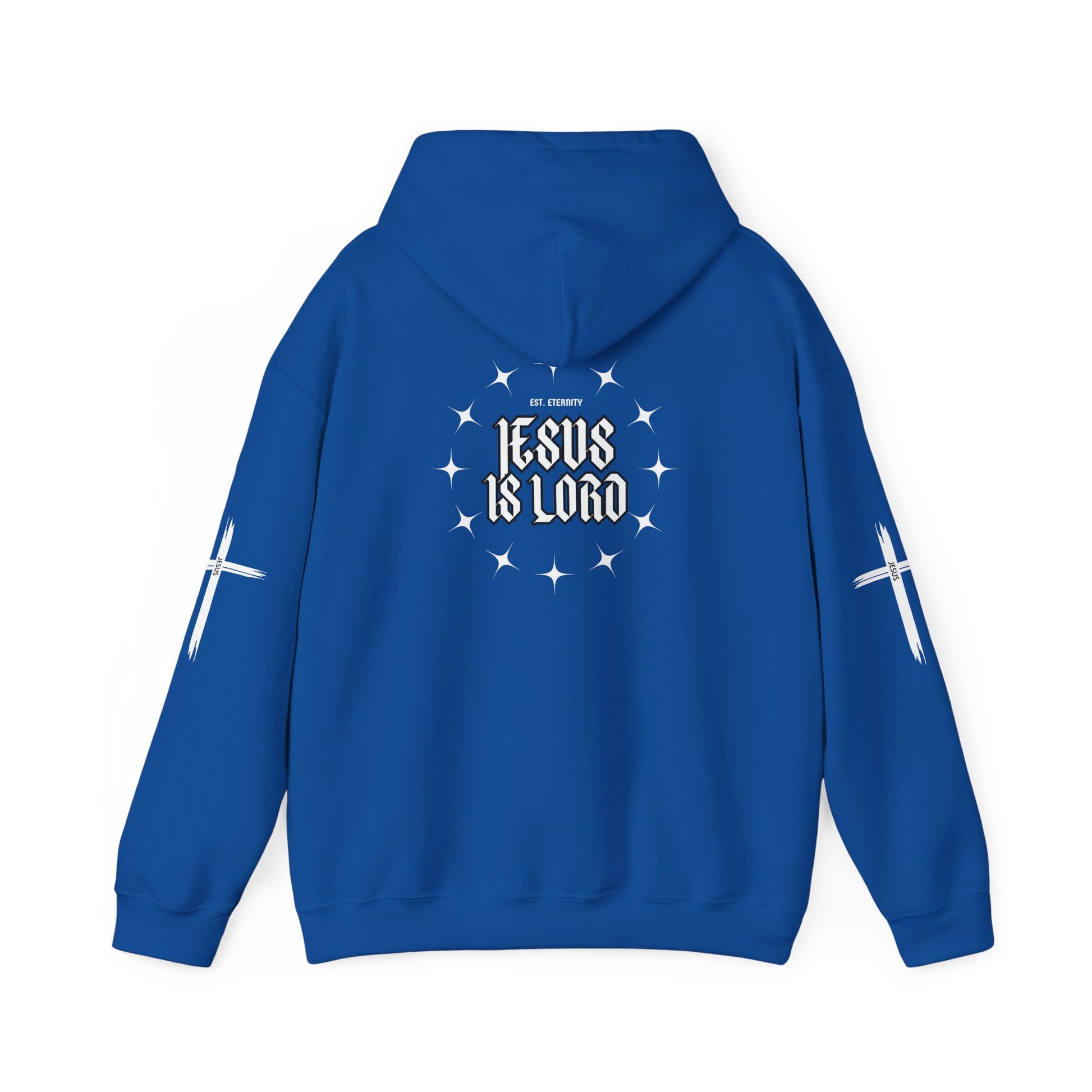 Unisex Heavy Hooded Sweatshirt - Jesus Is Lord Design