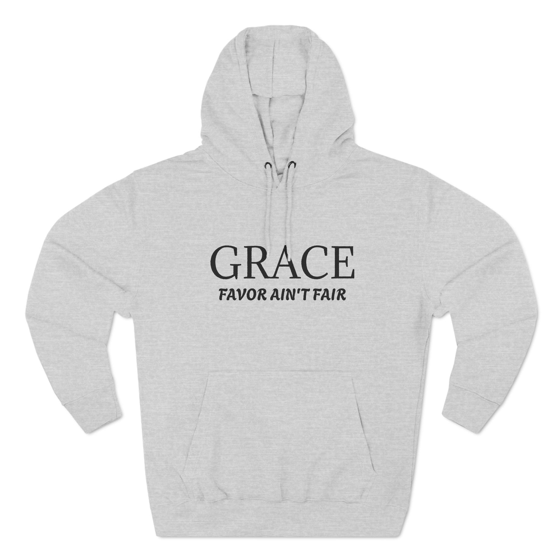 Grace Favor Ain't Fair Hoodie - Cozy Inspirational Fleece