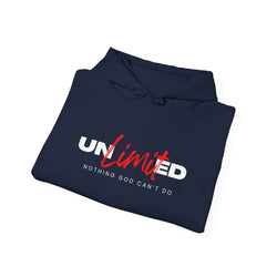 Collection of "UNLIMITED: Nothing God Can't Do" - Faith-Inspired Hoodie in a gallery layout