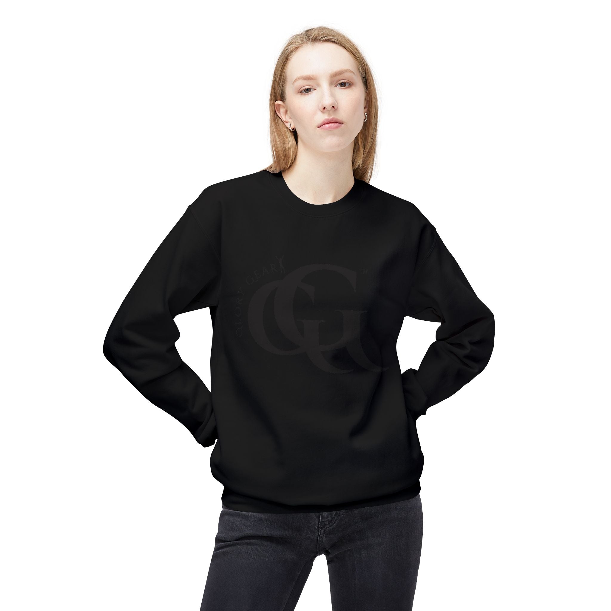 Collection of Glory Gear Unisex Midweight Softstyle Fleece Crewneck Sweatshirt in a gallery layout