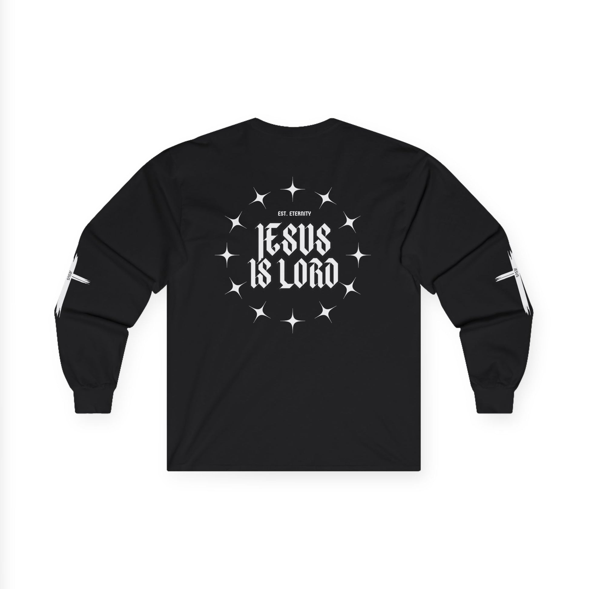 Faith-Inspired Unisex Long Sleeve Tee - 'Jesus is Lord' Design