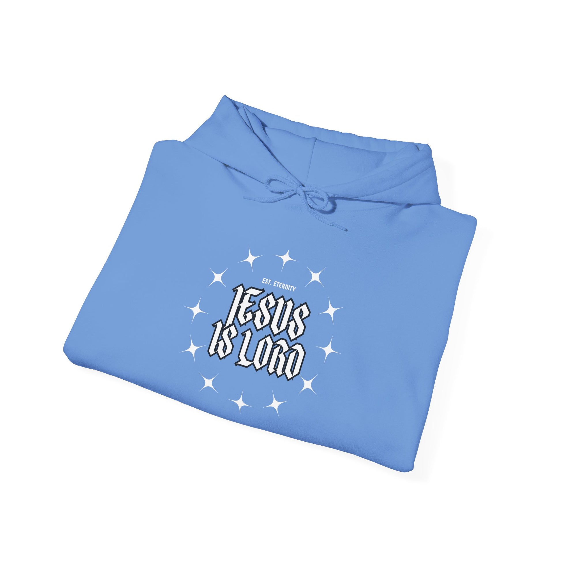 Unisex Heavy Hooded Sweatshirt - Jesus Is Lord Design