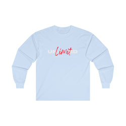 Collection of "Unlimited: Nothing God Can't Do" - Unisex Ultra Cotton Long Sleeve Tee in a gallery layout