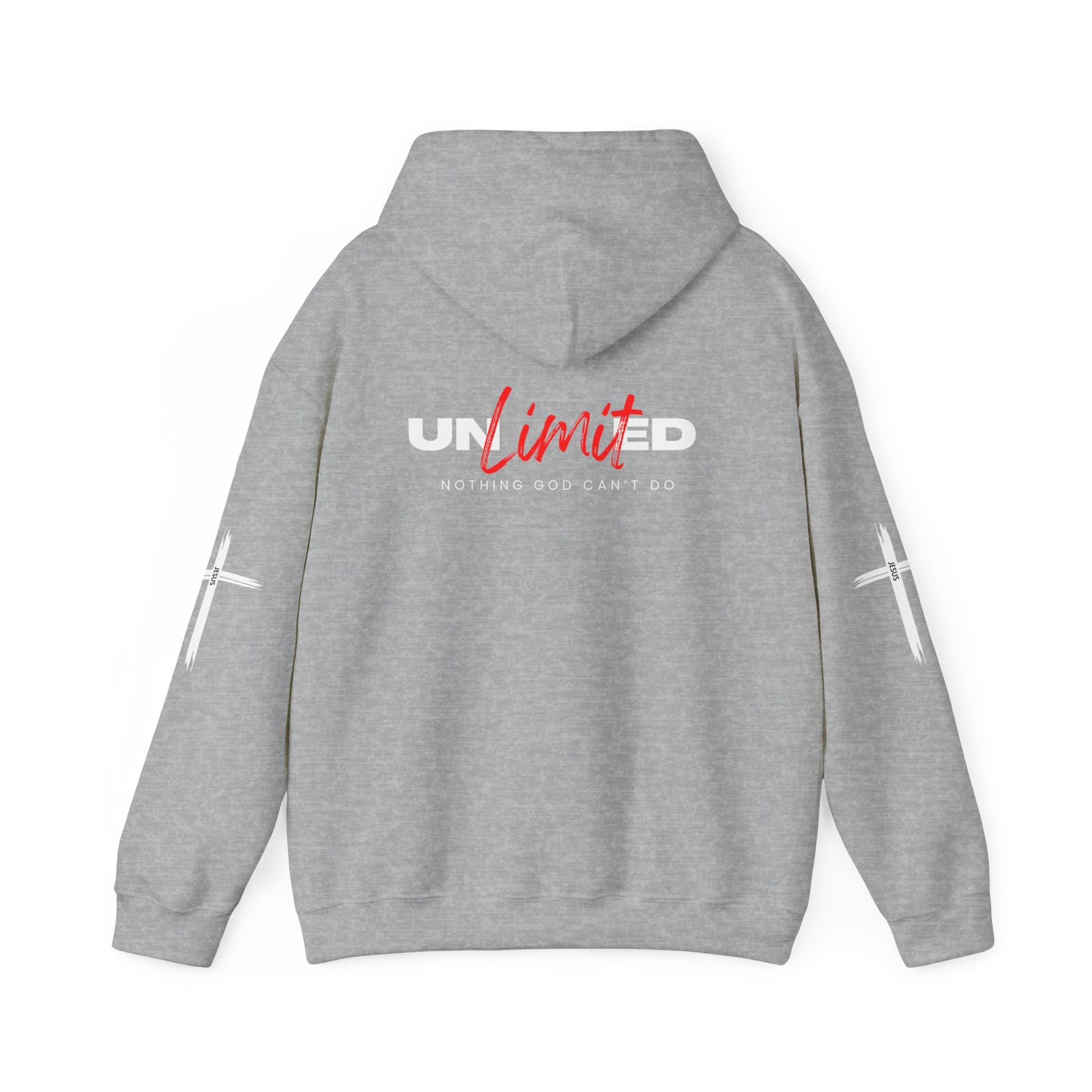 "UNLIMITED: Nothing God Can't Do" - Faith-Inspired Hoodie