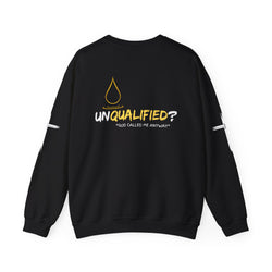 Collection of QUALIFIED "God Called Me Anyway" Unisex Crewneck Sweatshirt - Cozy Motivational Apparel in a gallery layout