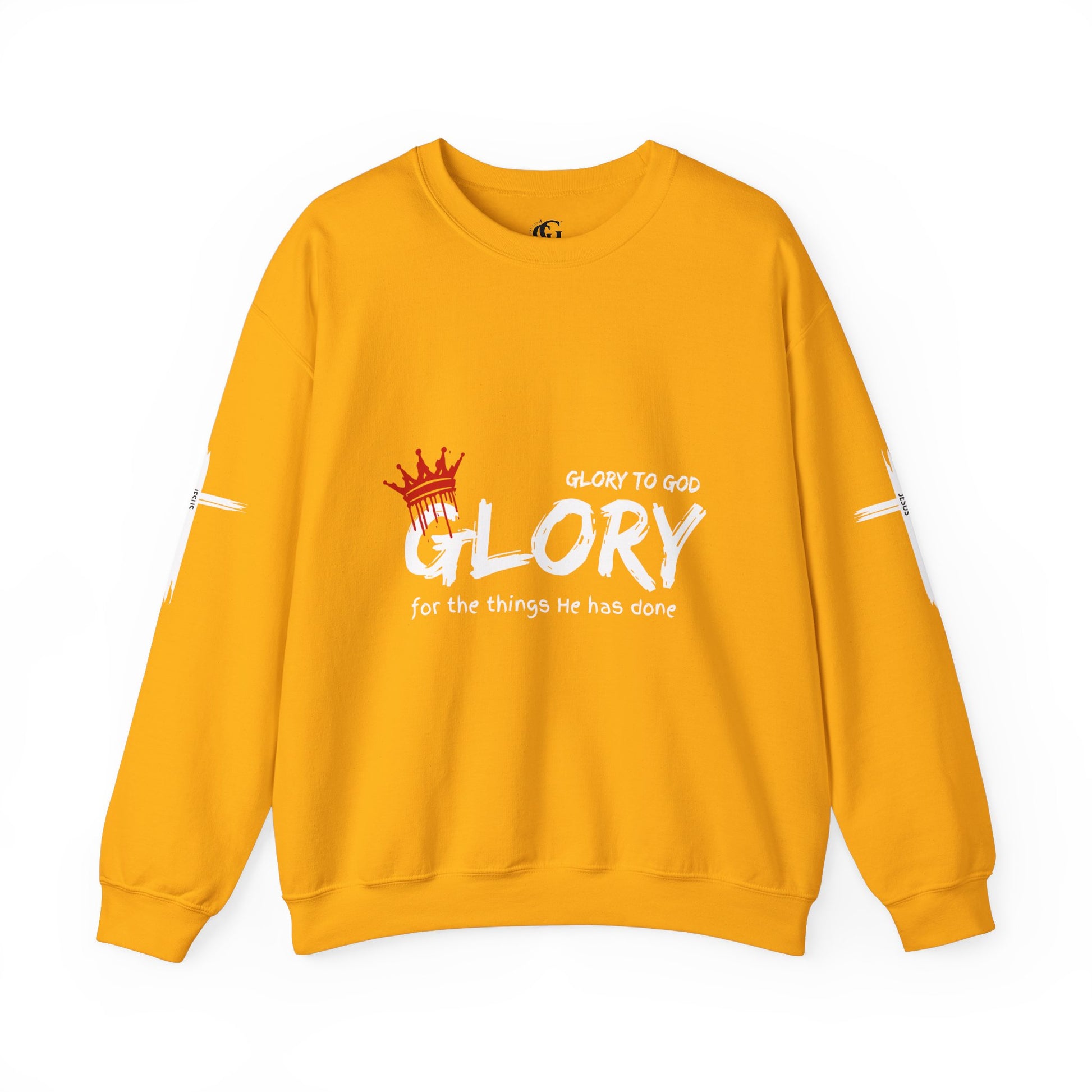 Glory to God for the Things He Has Done - Unisex Crewneck Sweatshirt