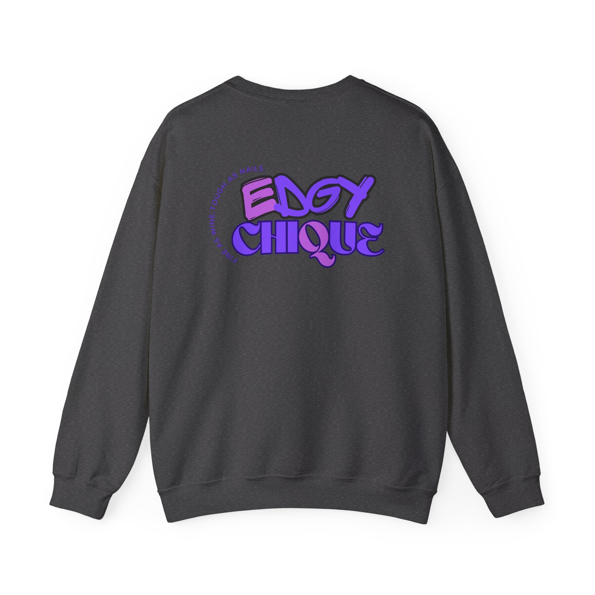 Collection of Edgy Chique Unisex Heavy Blend™ Crewneck Sweatshirt - Trendy & Comfortable Apparel in a gallery layout