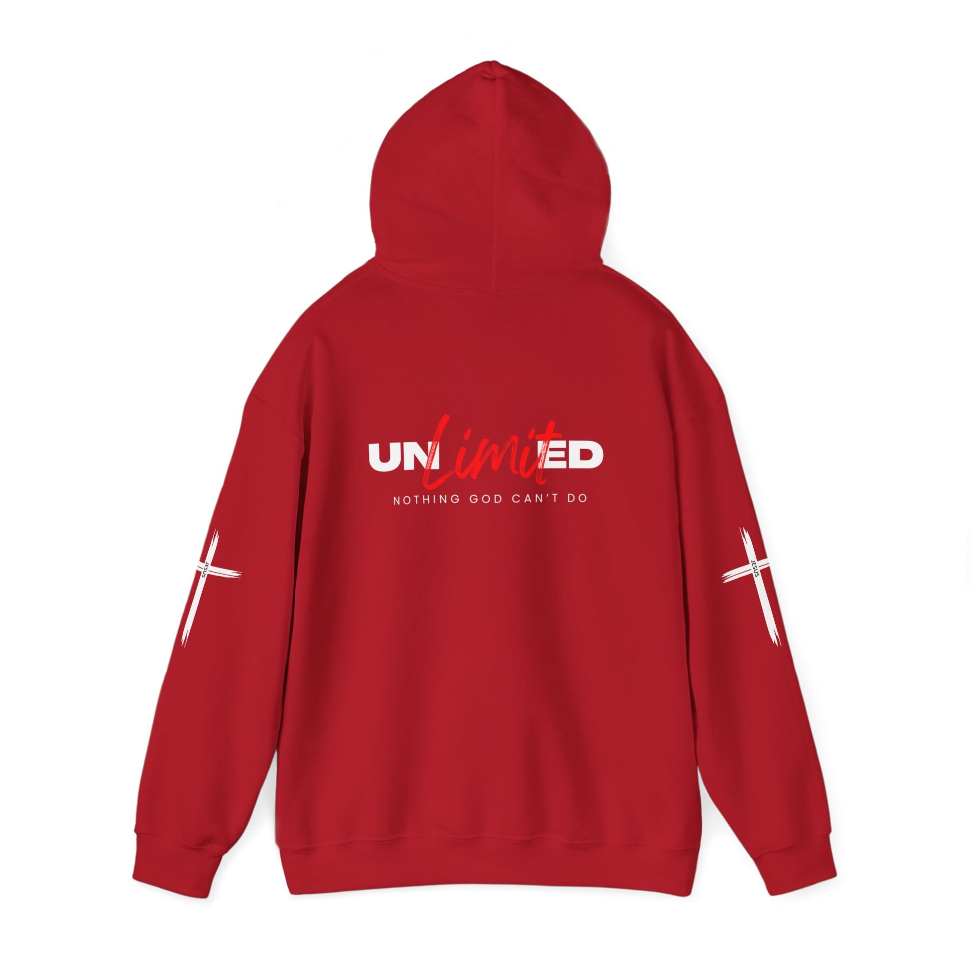 "UNLIMITED: Nothing God Can't Do" - Faith-Inspired Hoodie