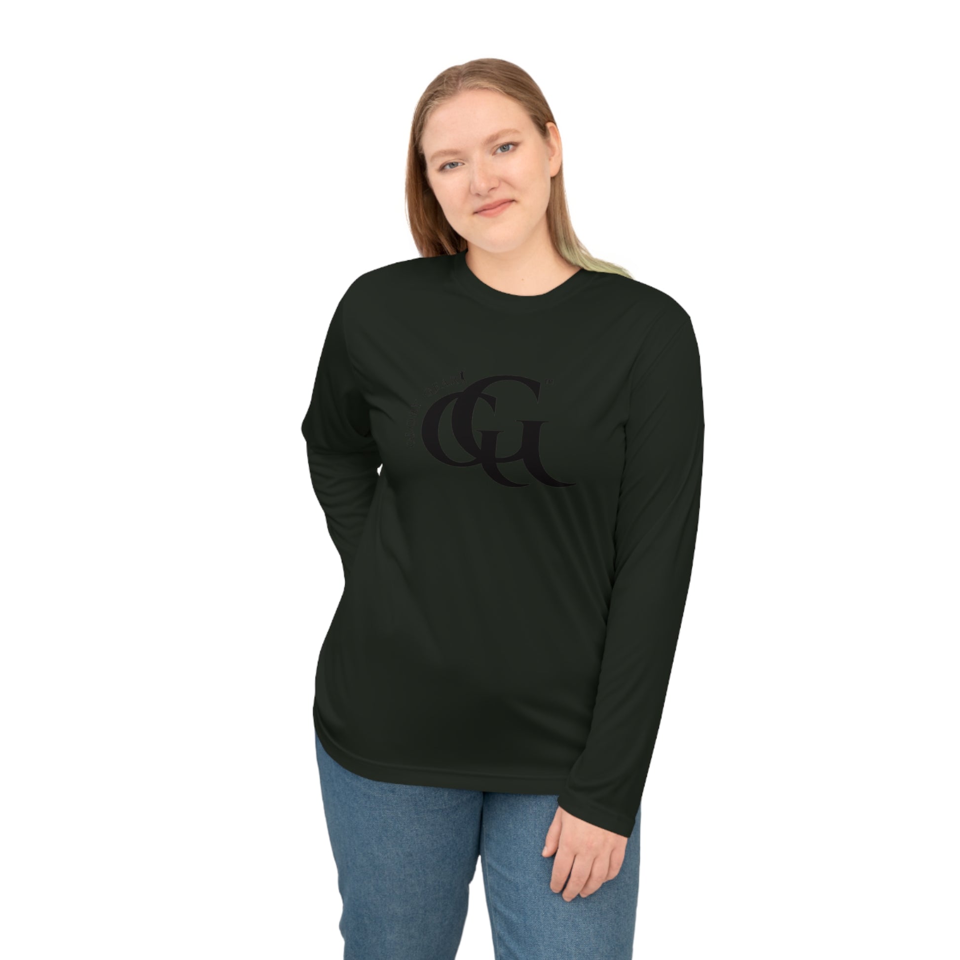 Unisex Performance Long Sleeve Shirt - 'Glory Gear' Athletic Tee for Fitness Enthusiasts