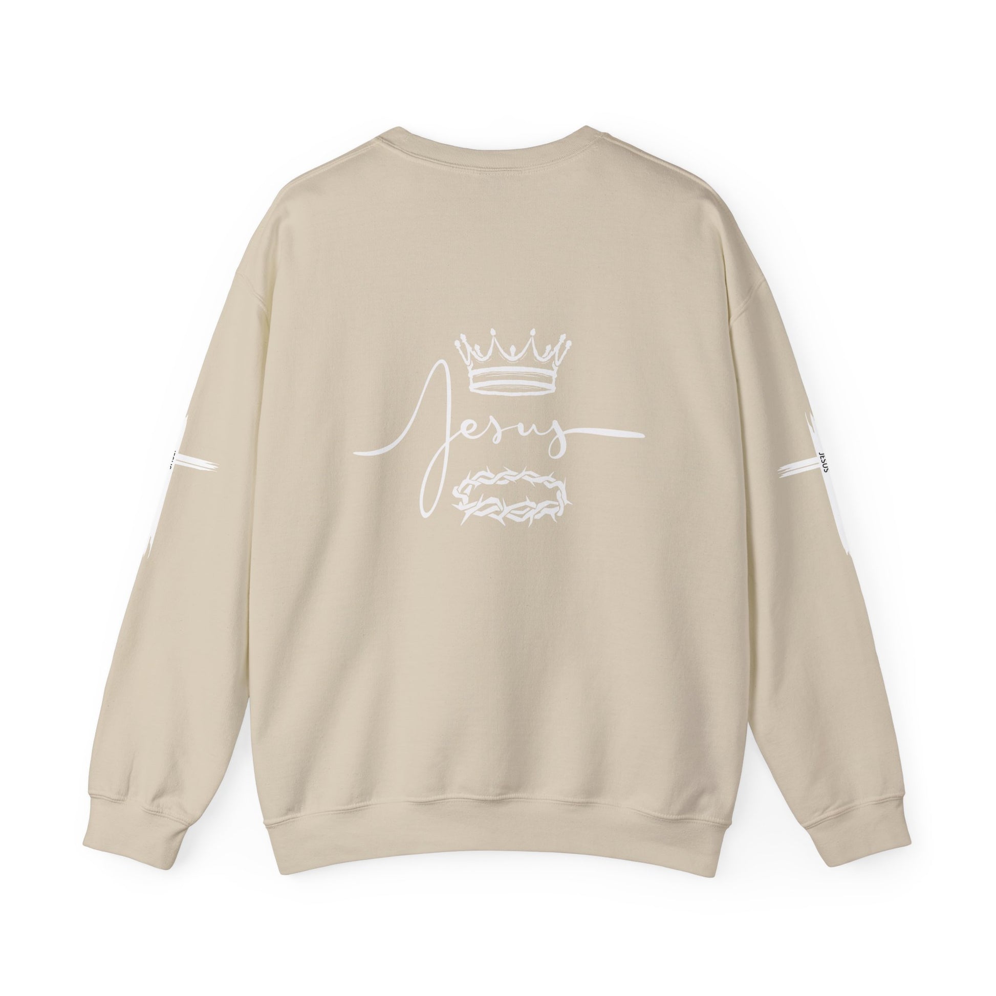 Jesus Crown & Thorns Unisex Crewneck Sweatshirt