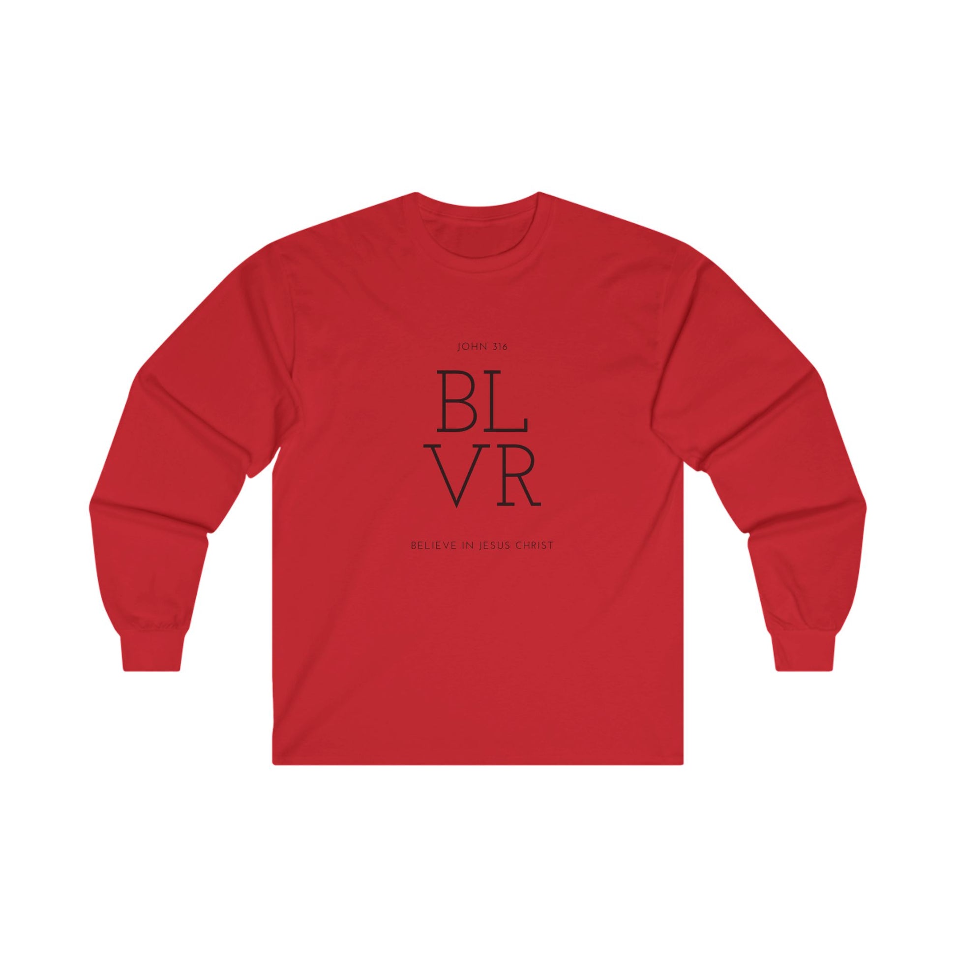 'Believe in Jesus Christ' & 'Glory Apparel' Fashion - Unisex Long Sleeve Tee