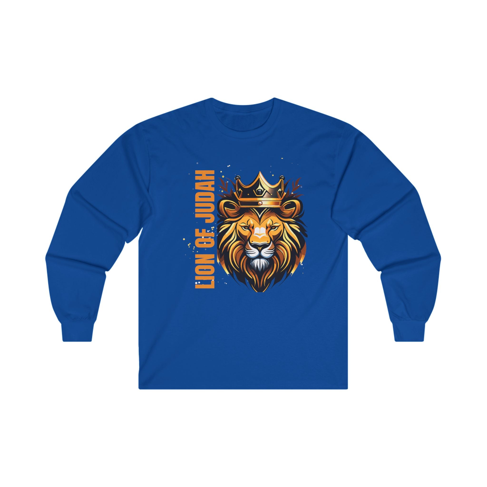 Collection of Lion of Judah Long Sleeve Tee - Unisex Ultra Cotton Shirt in a gallery layout