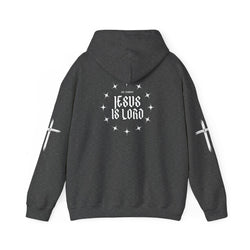 Collection of Unisex Heavy Hooded Sweatshirt - Jesus Is Lord Design in a gallery layout