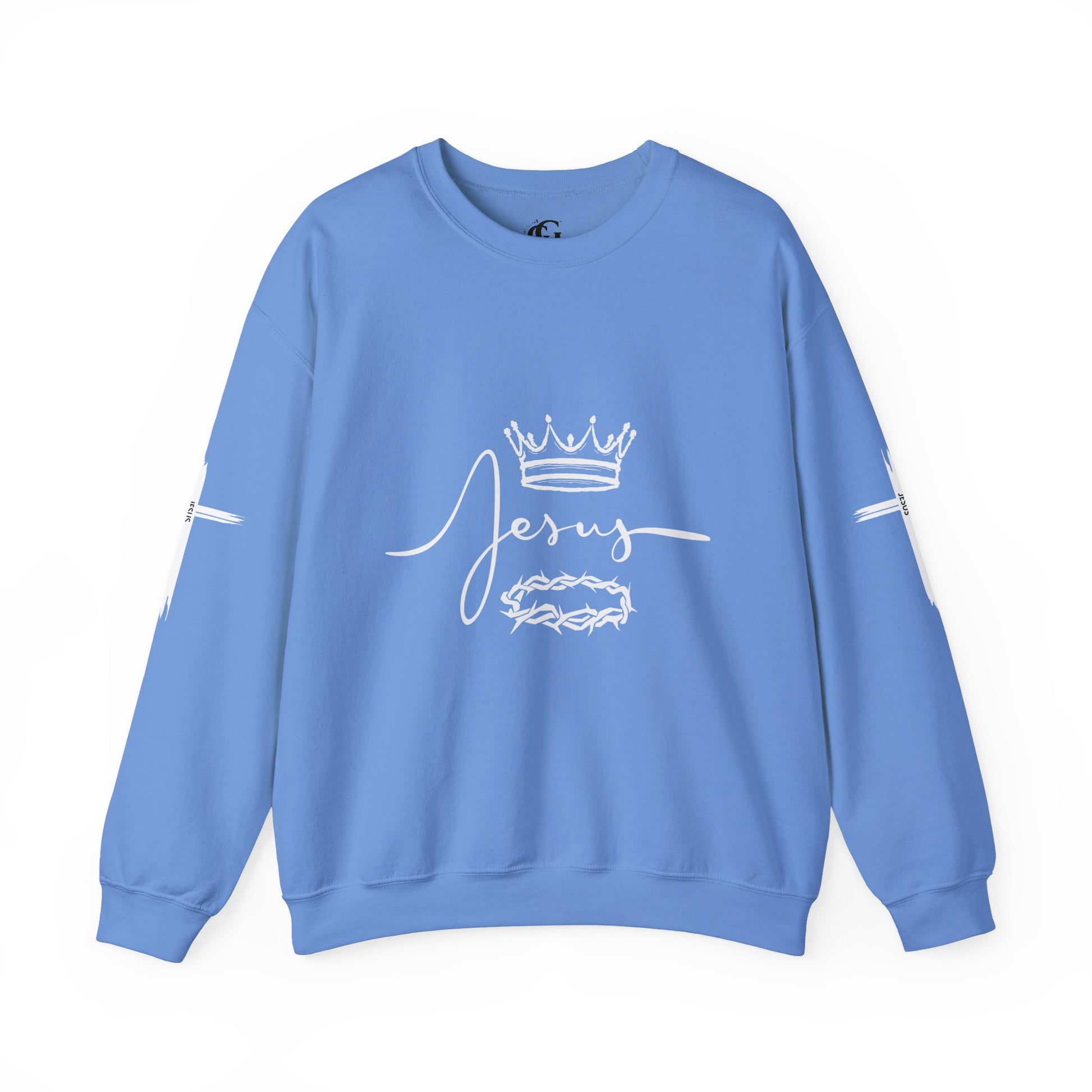 Jesus Crown & Thorns Unisex Crewneck Sweatshirt