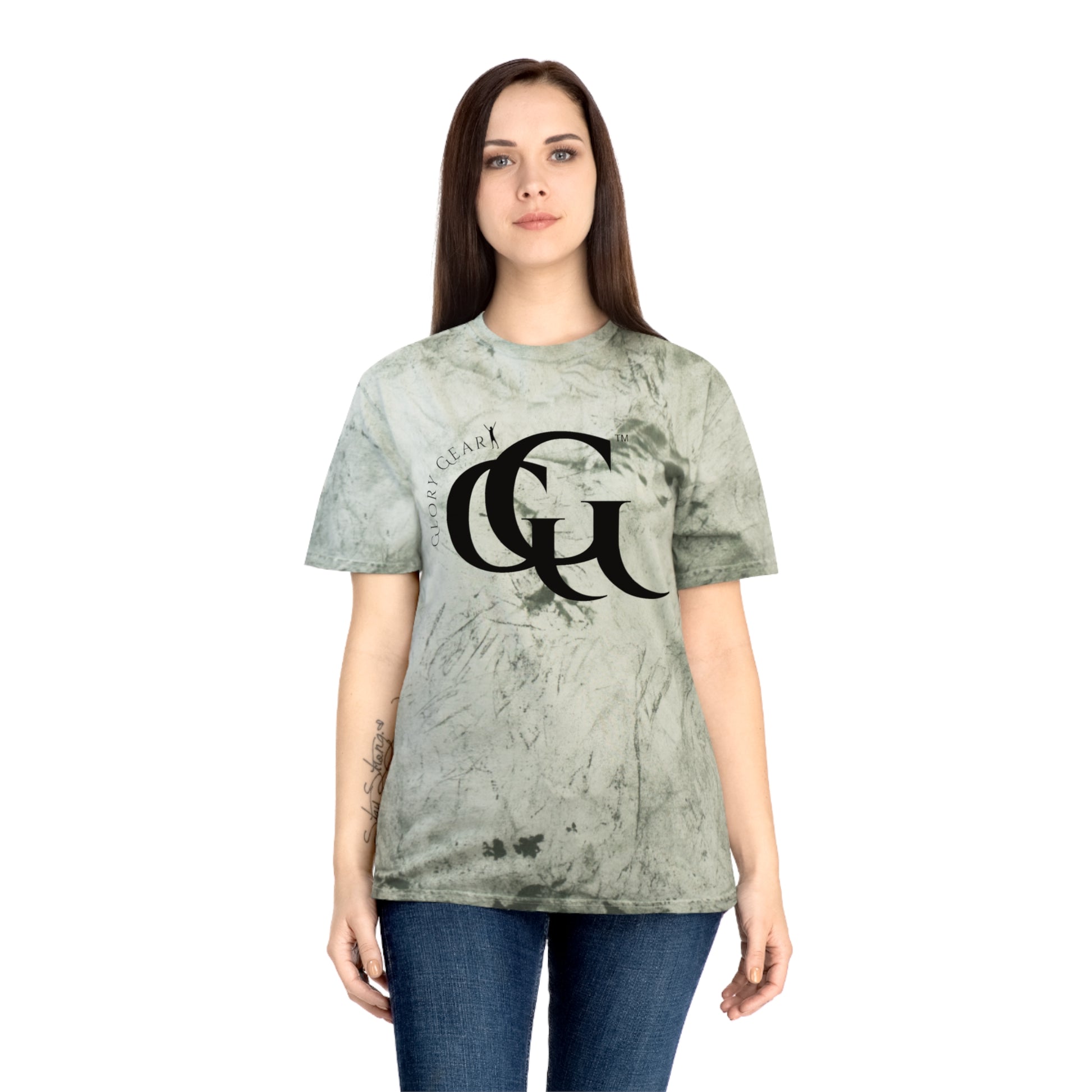 Glory Gear Unisex Color Blast T-Shirt - Unique Artistic Design for Trendy Style