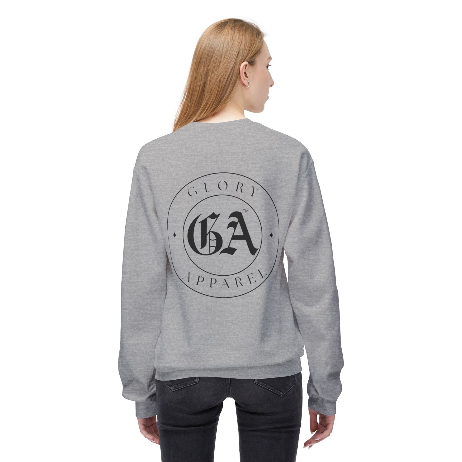 Glory Apparel Unisex Fleece Crewneck Sweatshirt