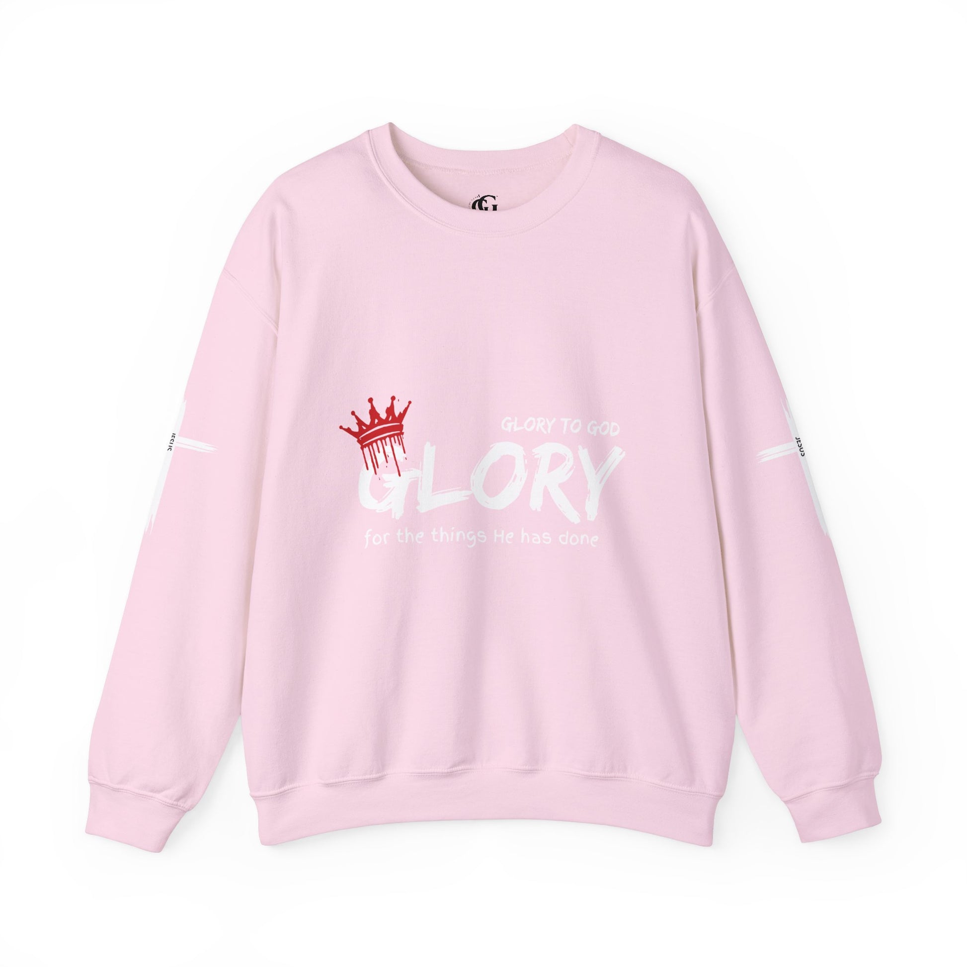 Glory to God for the Things He Has Done - Unisex Crewneck Sweatshirt