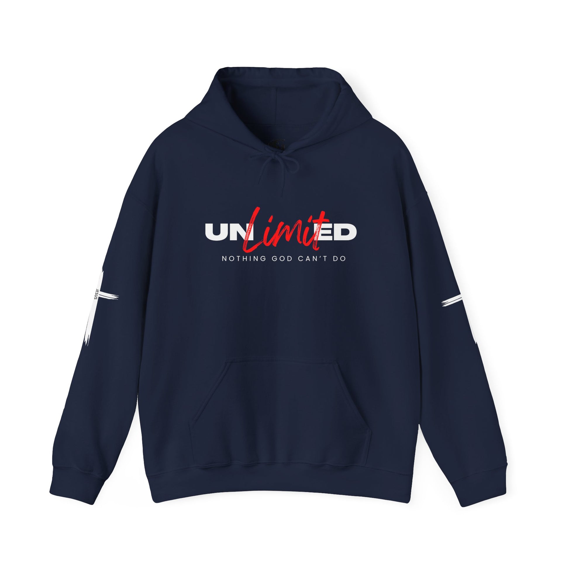 "UNLIMITED: Nothing God Can't Do" - Faith-Inspired Hoodie