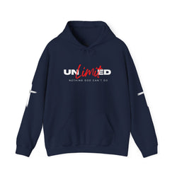 Collection of "UNLIMITED: Nothing God Can't Do" - Faith-Inspired Hoodie in a gallery layout